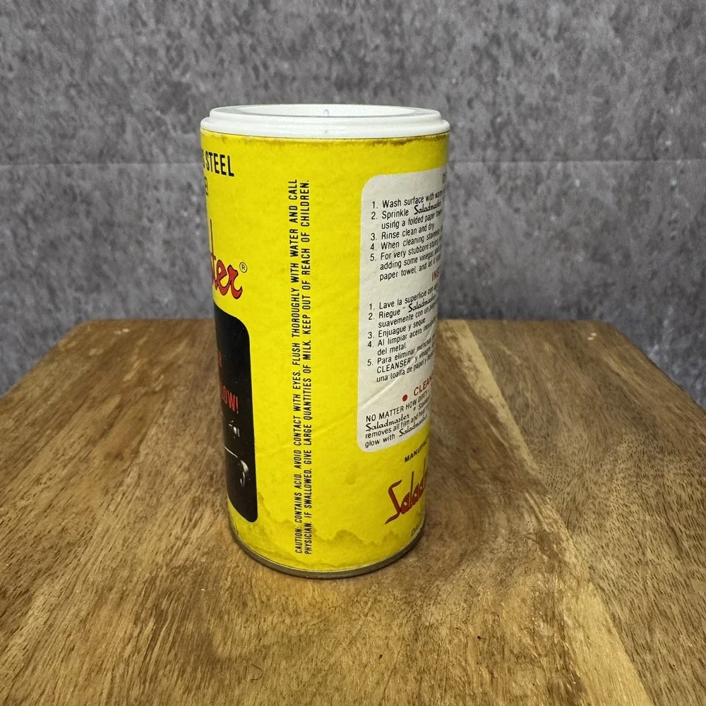 Vintage Saladmaster Stainless Steel Powder Cleanser